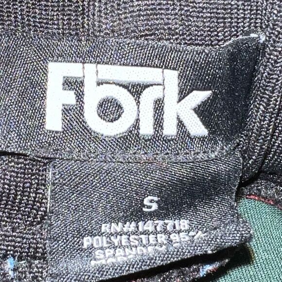 FBRK Red & Green NU Standard Track Jacket & Tapered Matching Joggers Mens size S - Picture 2 of 6